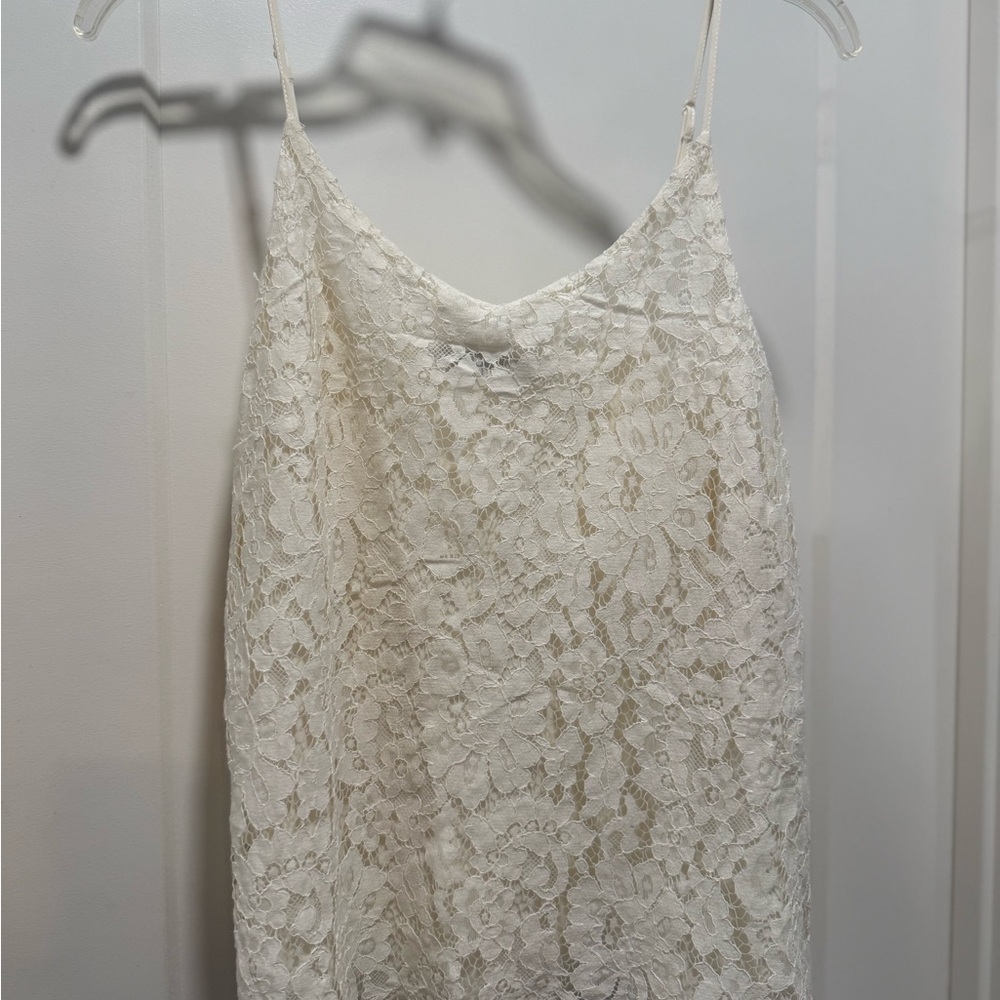 Rose & Olive Cream Lace Blouse